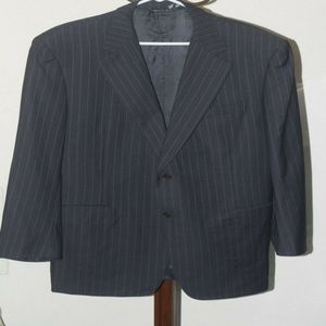 Men's CANALI SUPER 120 WOOL Gray SUIT - 46L